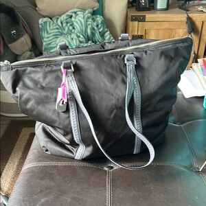 Black Vera Bradley Tote Bag